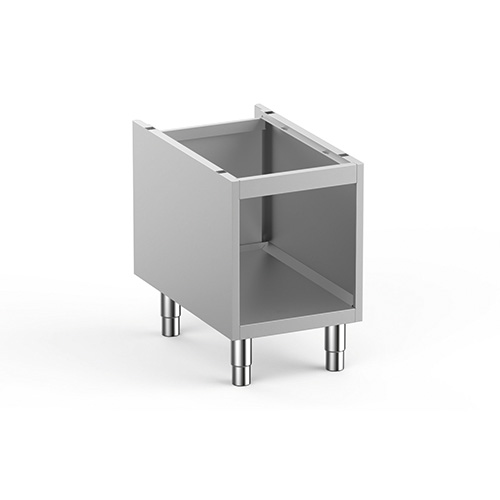 Móvel de Prateleiras Inox Ajustável 40x70 cm para Cozinha Profissional
