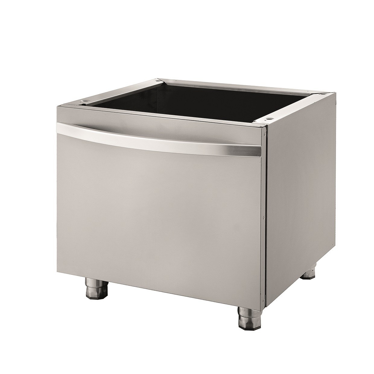 Base Neutra Dupla L630 – Suporte Equipamentos em Inox