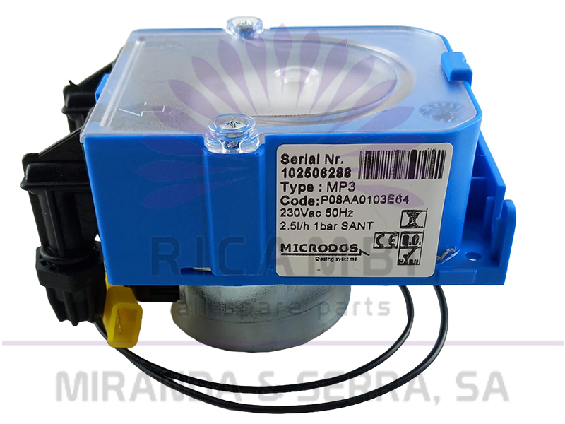 Bomba Doseadora Peristáltica 2.5 L/H para Detergente