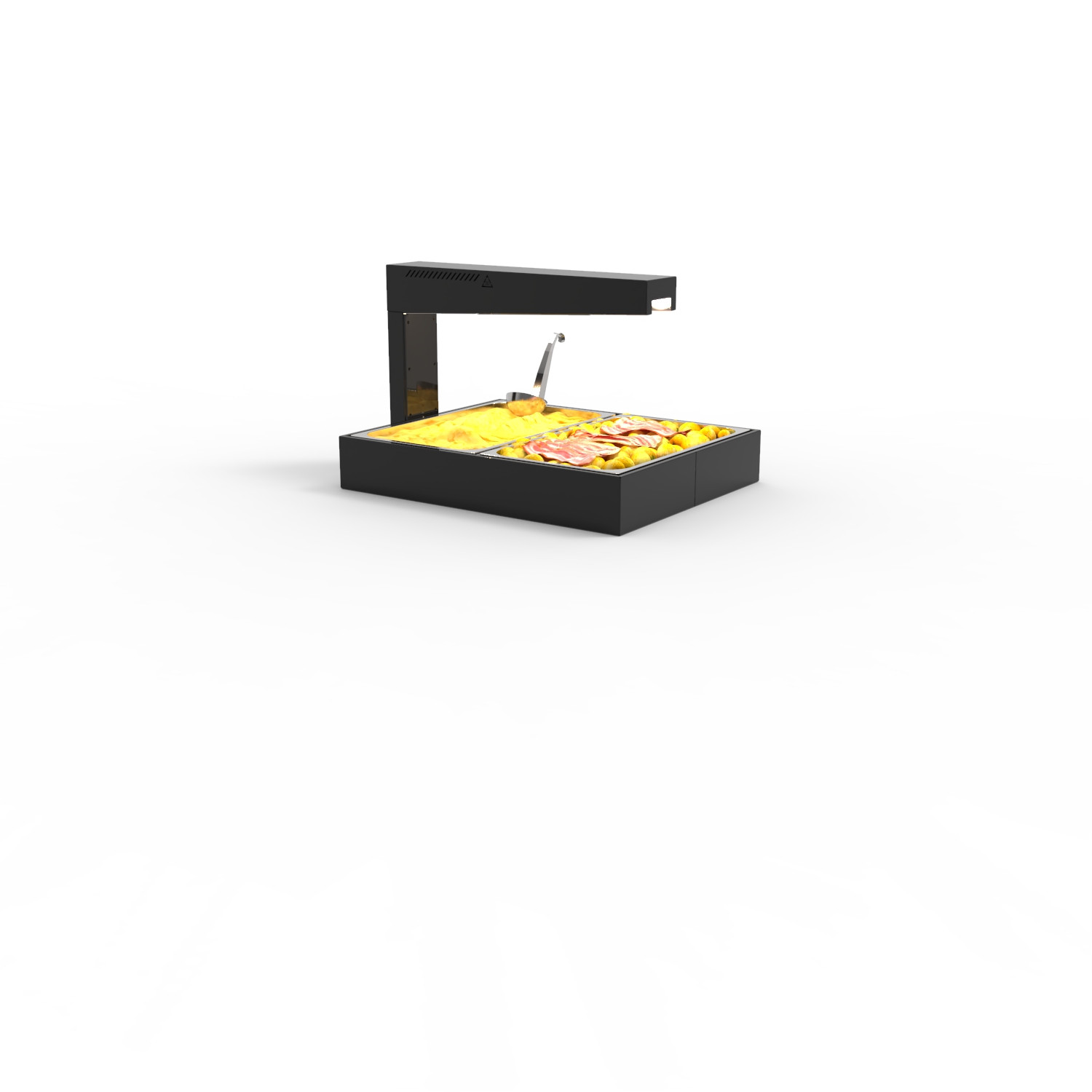 Bufete Portátil Elétrico Aquecido GN 1/1 - Modelo BUS-PI2-G