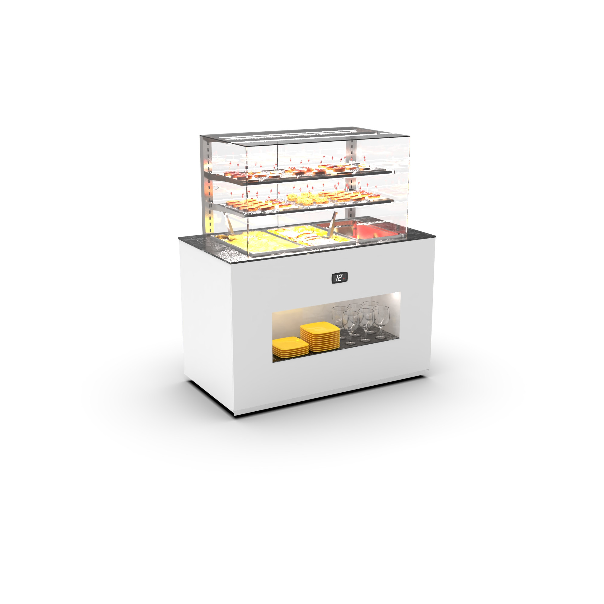 Buffet Banho-Maria Móvel BUB150V