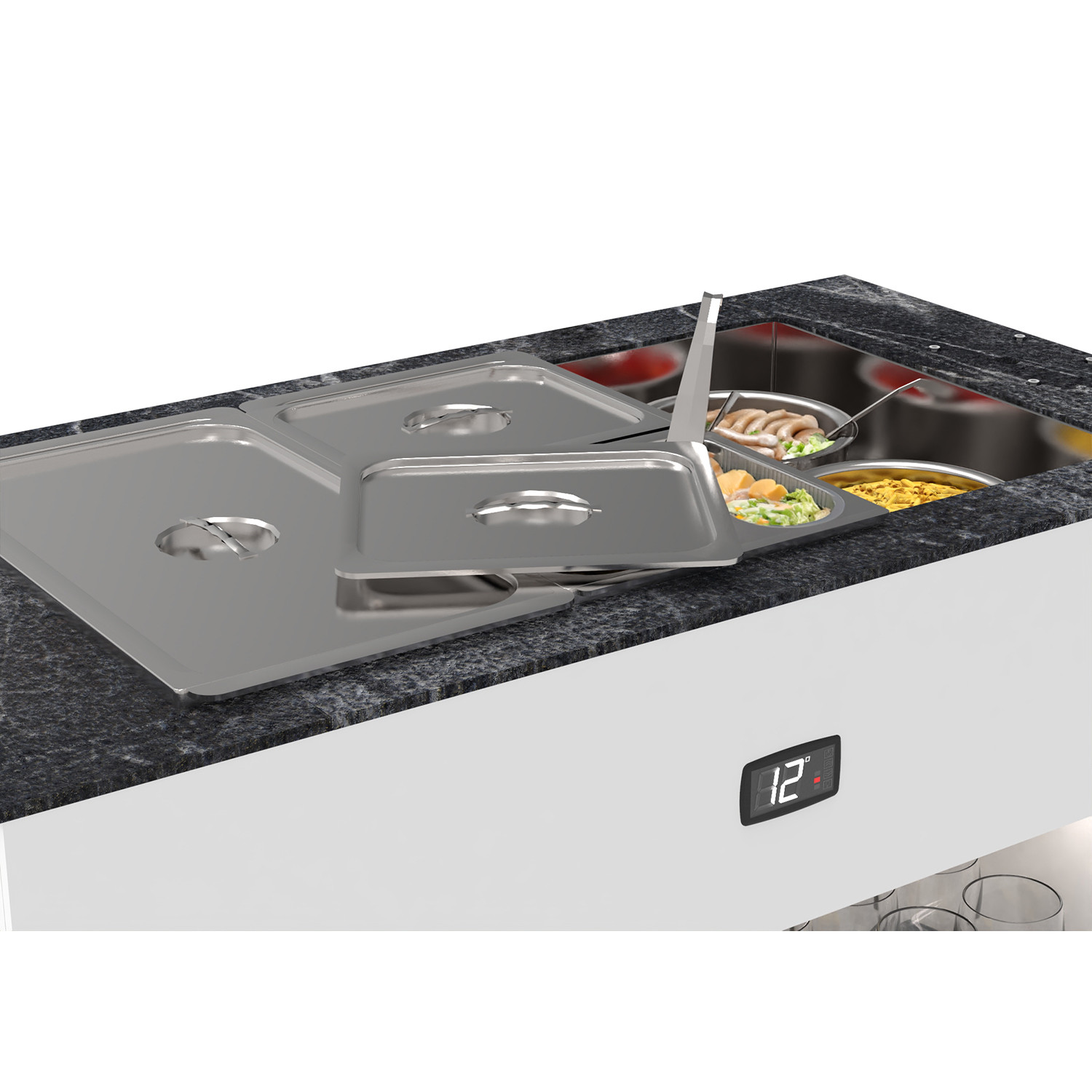 Módulo Buffet Refrigerado Estático BUF150V-T