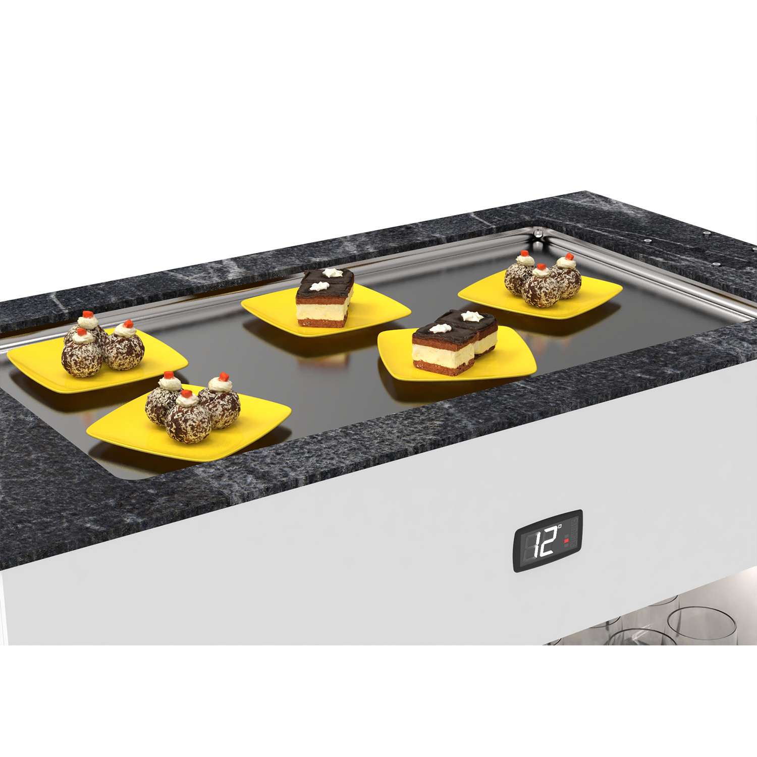 Buffet Self-Service Refrigerado 1300mm Placa Fria
