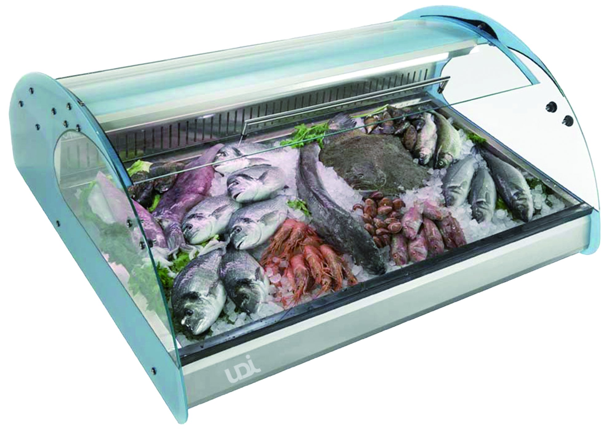 Vitrine Refrigerada para Peixe 3 GN 1/1x65mm