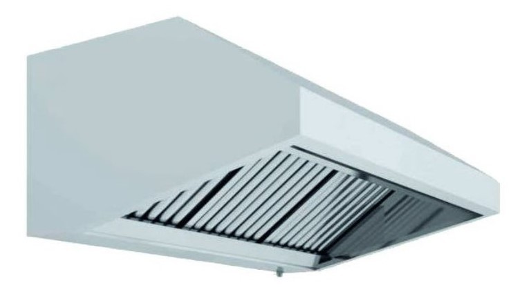 Campânula Box Profissional Aço Inox 1500x815x665mm