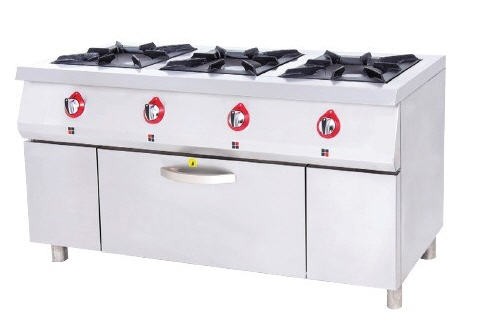 Fogão Industrial a Gás 3 Queimadores c/ Forno