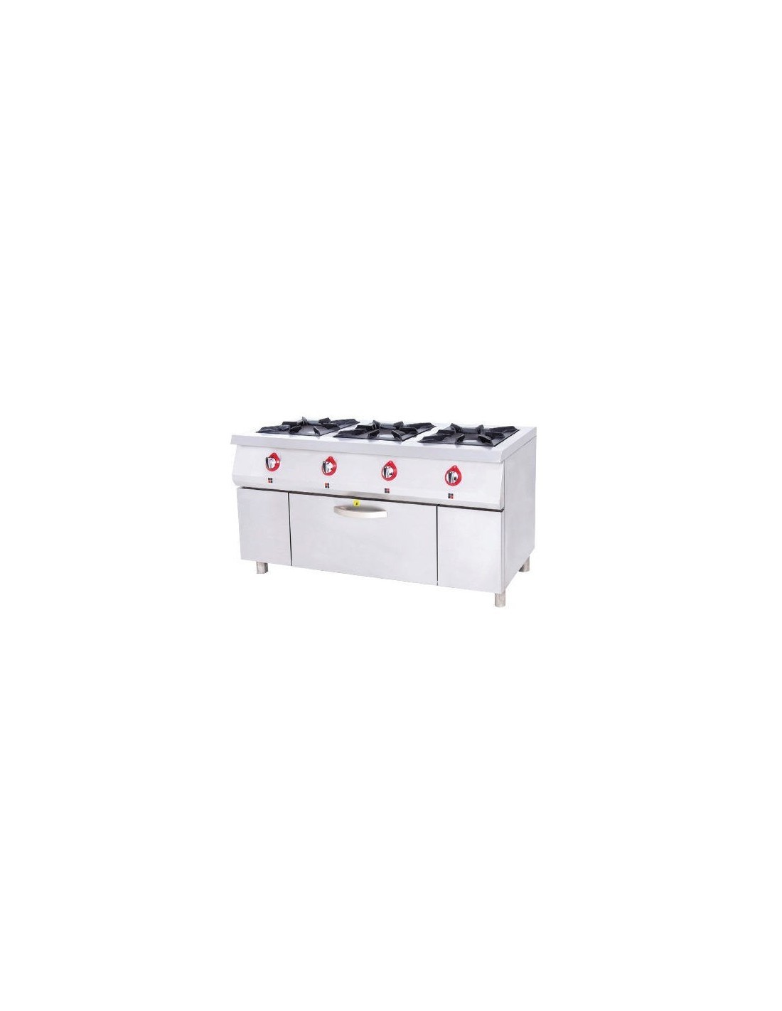 Fogão Industrial a Gás 3 Queimadores c/ Forno