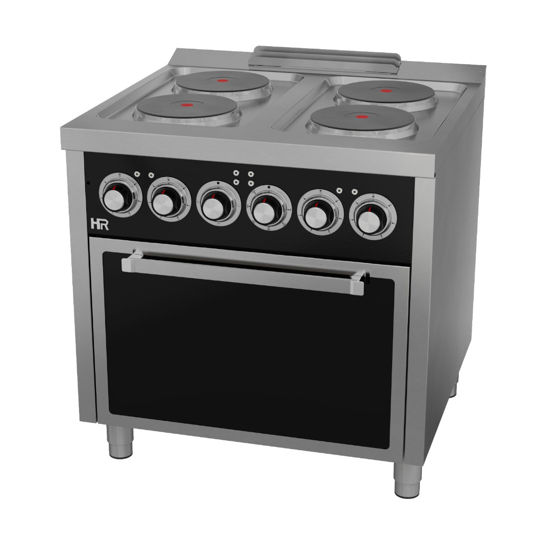 Fogão Elétrico 4 Queimadores com Forno Linha 700