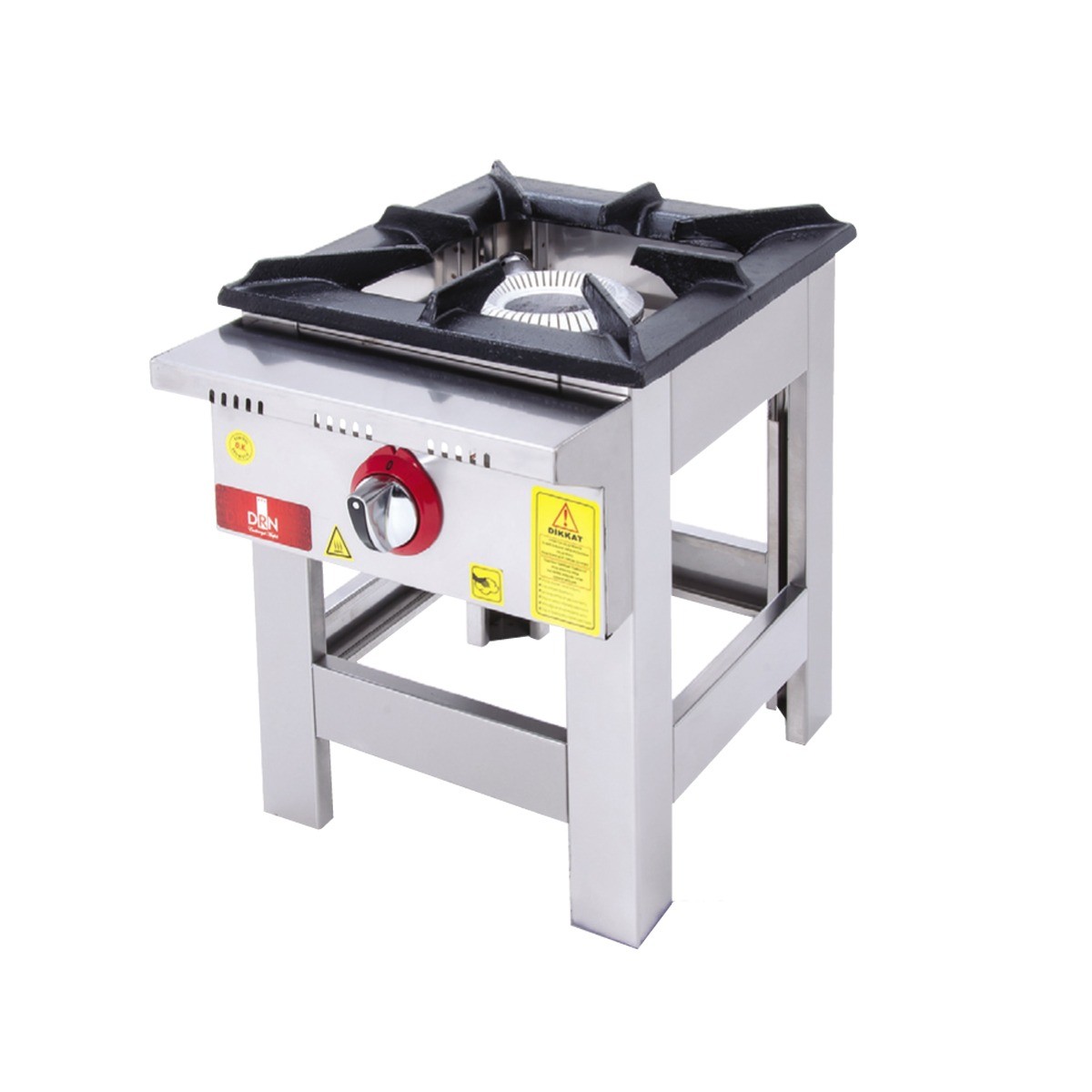 Fogão Industrial a Gás 12KW - 400x500x550mm