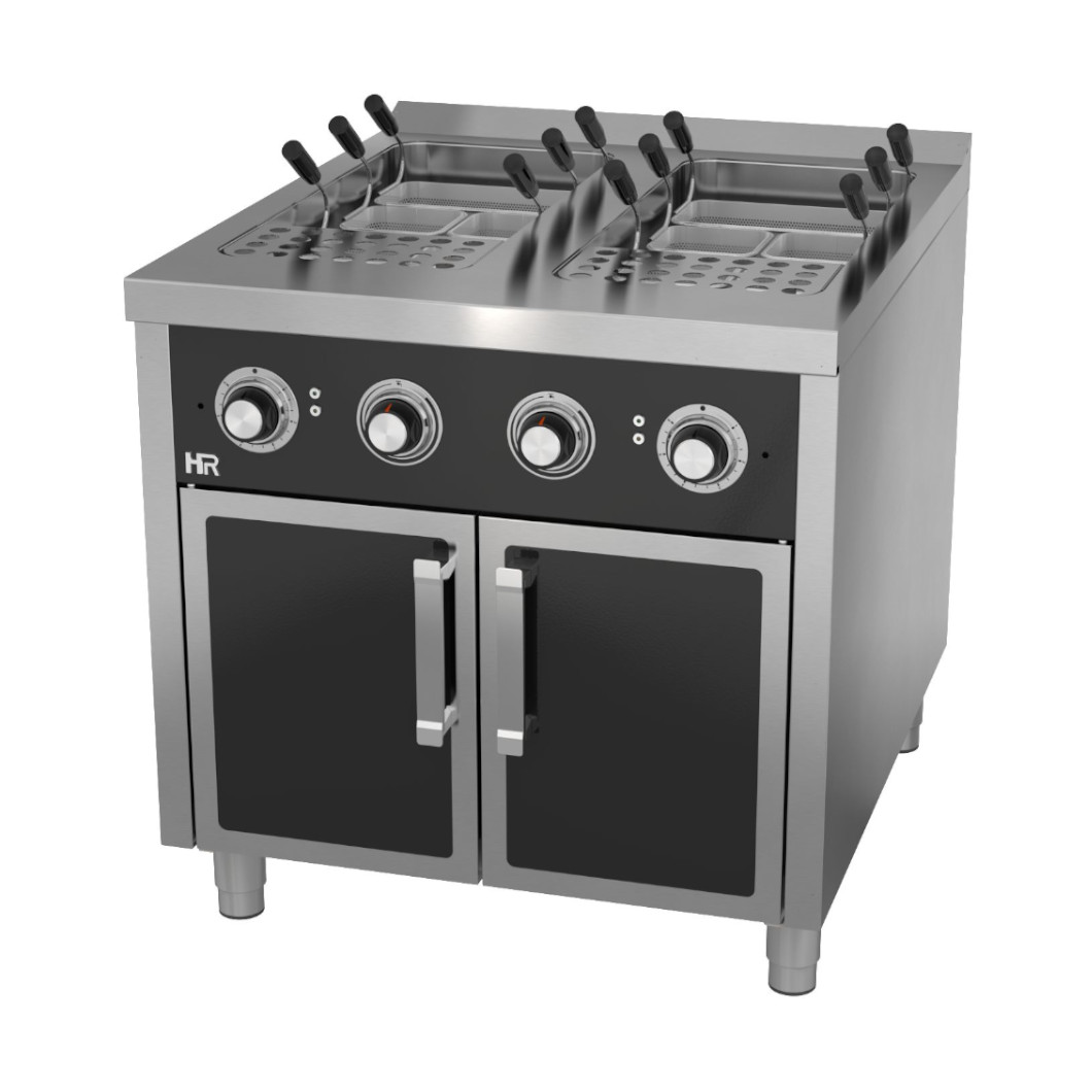 Cozedor de Pasta Elétrico 2 Cubas 80L Linha 900