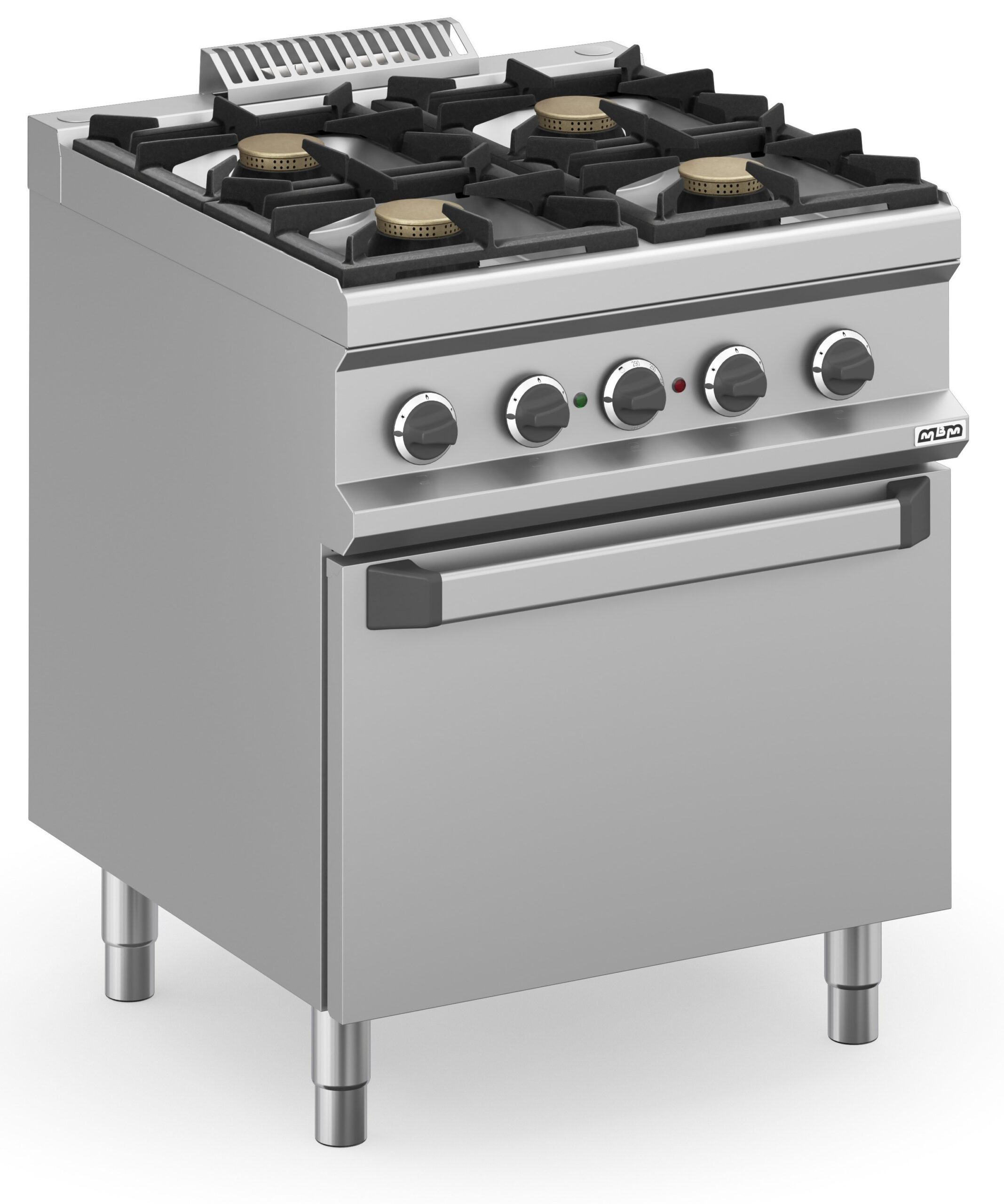 Fogão Industrial a Gás 4 Queimadores com Forno Elétrico - Linha 700