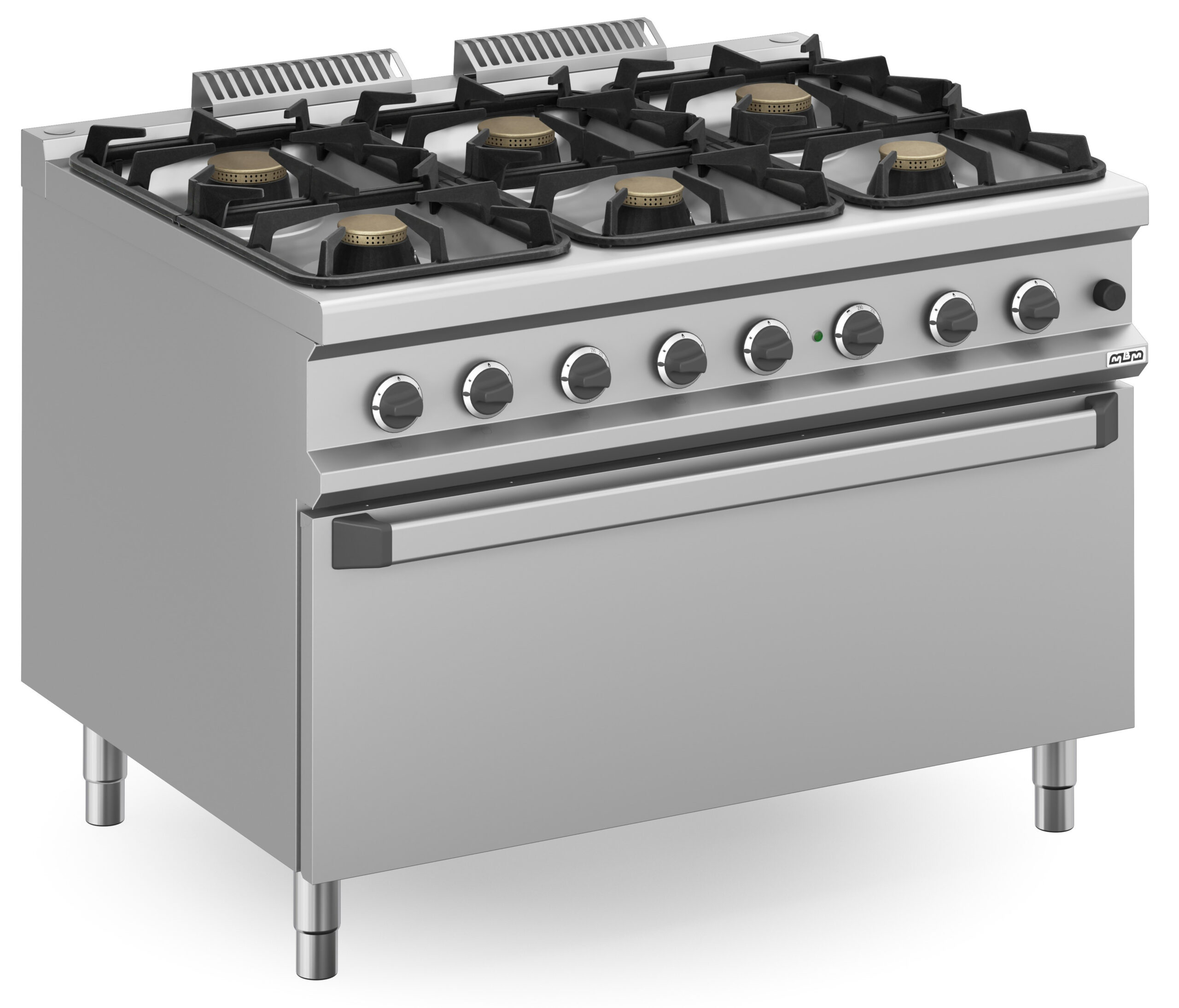 Fogão Industrial a Gás 6 Queimadores com Forno XL