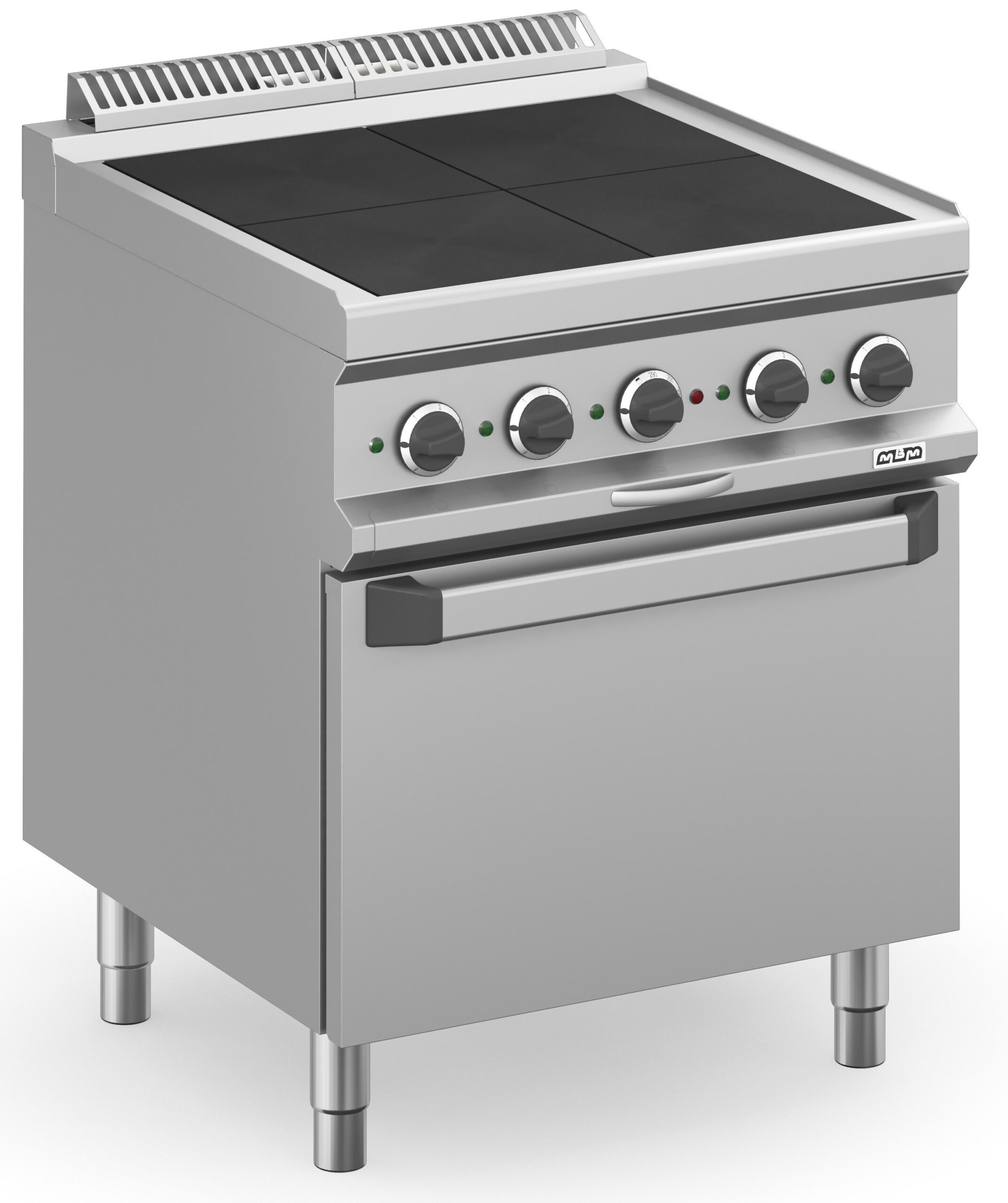 Fogão Industrial Elétrico 4 Zonas e Forno Ventilado Linha 700