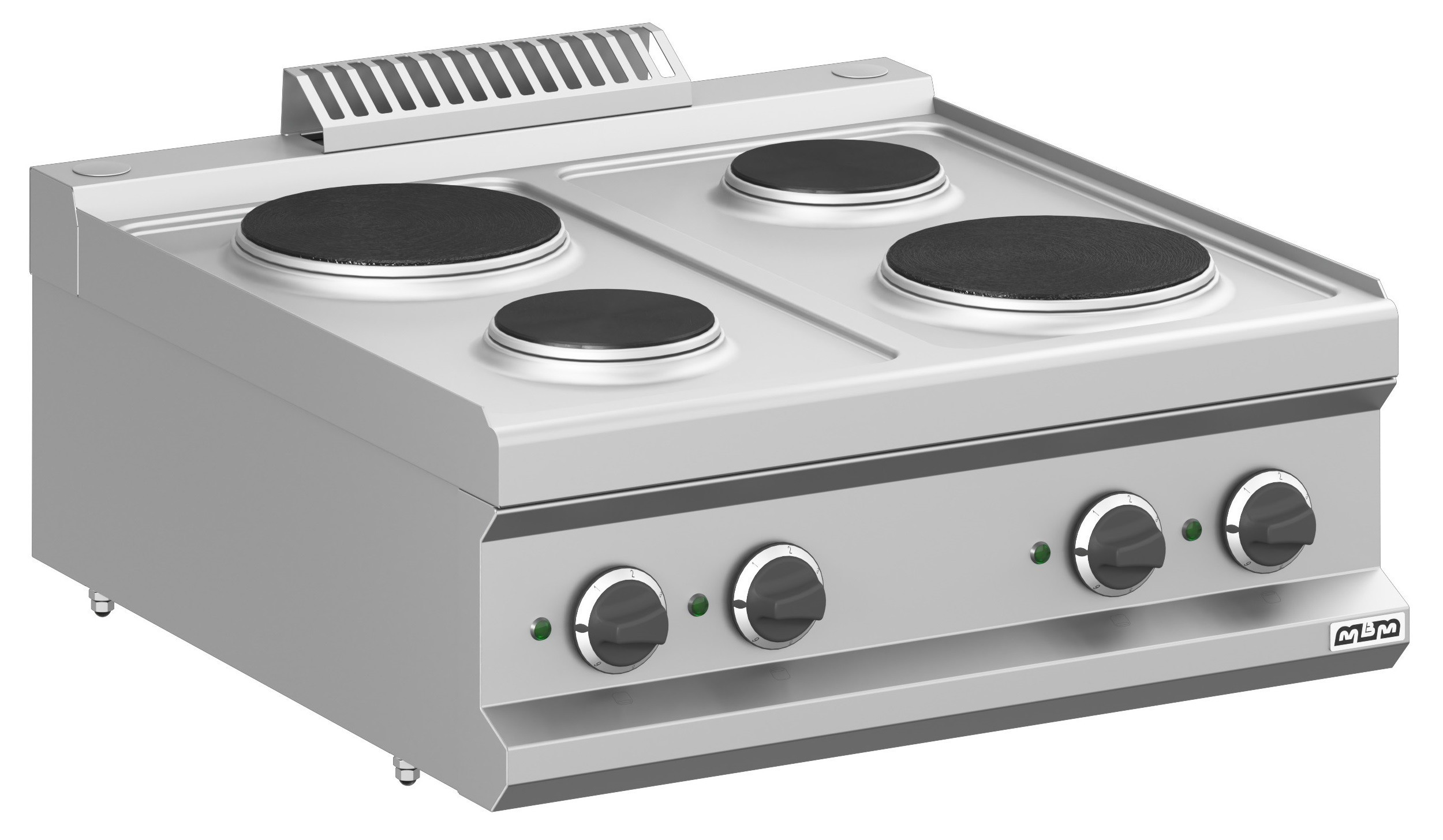 Fogão Industrial Elétrico 4 Zonas com Forno MPR77T