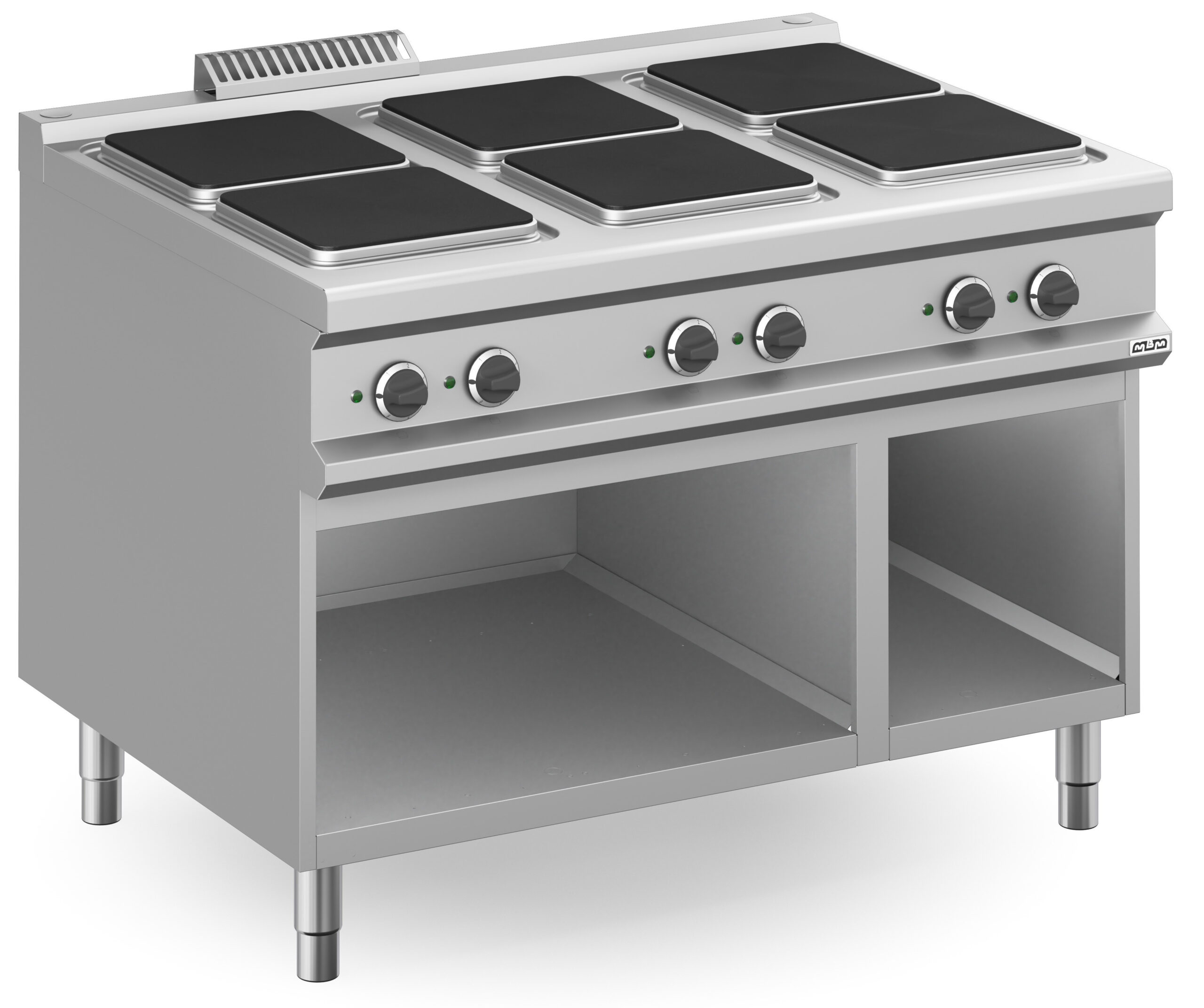 Fogão Industrial Elétrico 6 Zonas com Forno 1200mm