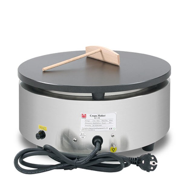 Crepeira Elétrica Profissional Simples 40cm