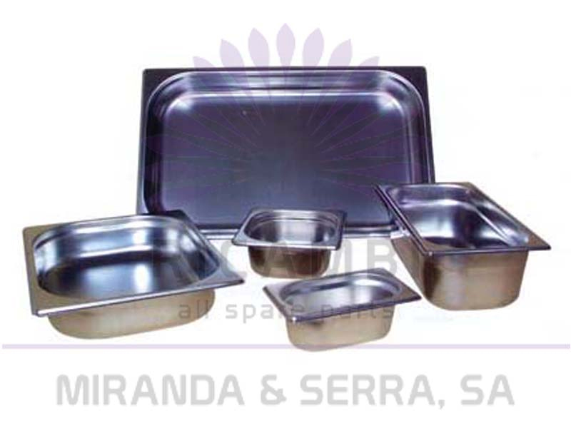 Cuba Gastronorm GN 1/1 Perfurada, 14 L, Altura 100 mm