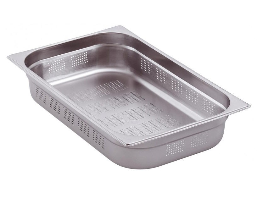 Cuba Gastronorm Perfurada GN 1/1 530x325mm Fundo 65mm