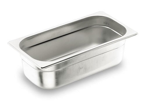Cubeta Gastronorm GN 1/3 Inox AISI 304 Profunda 20mm