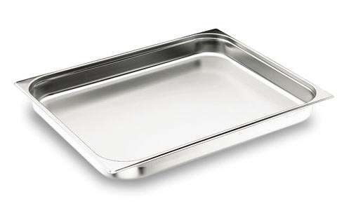 Cuba Gastronorm GN 2/1 Inox AISI 304 Fundo 65mm