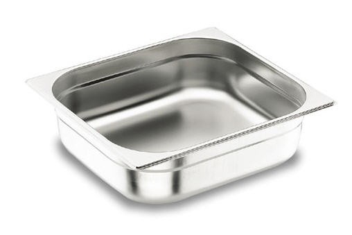 Cubeta Gastronorm GN 2/3 Inox AISI 304 Fundo 100mm