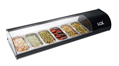 Vitrine Refrigerada Expositora 4 GN 1/3, 1085mm