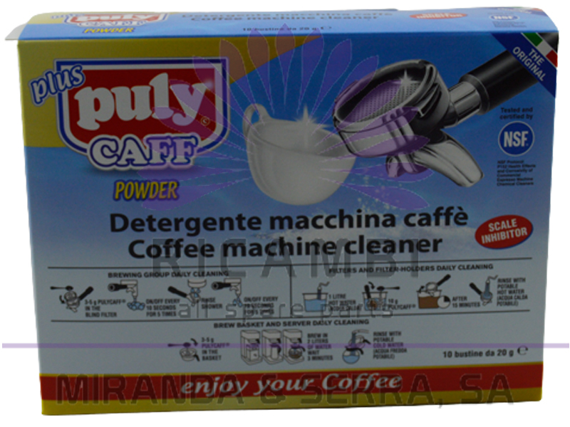 Detergente para Máquinas de Café Profissionais