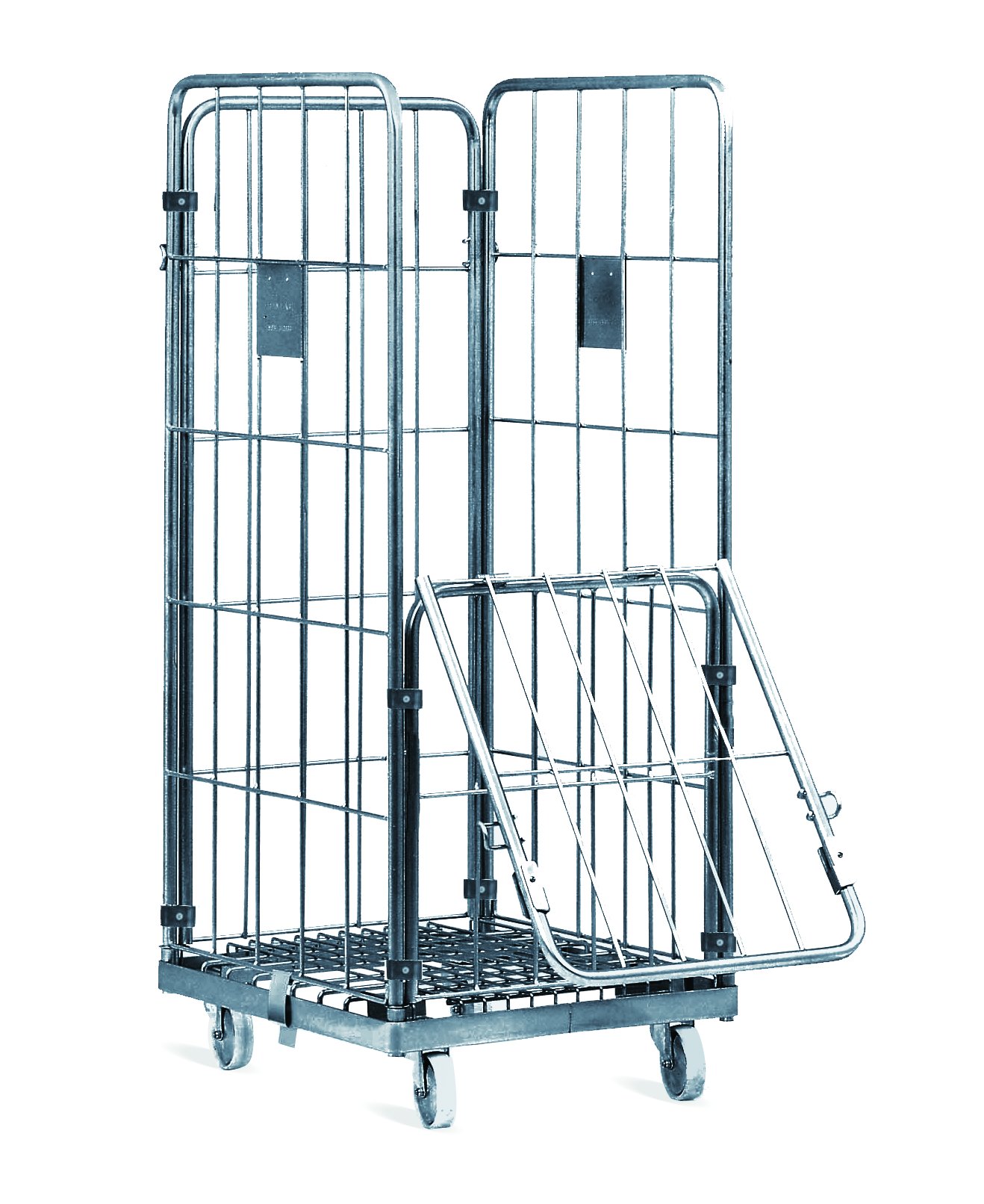 Carro de Transporte de Roupa com Porta Abatível