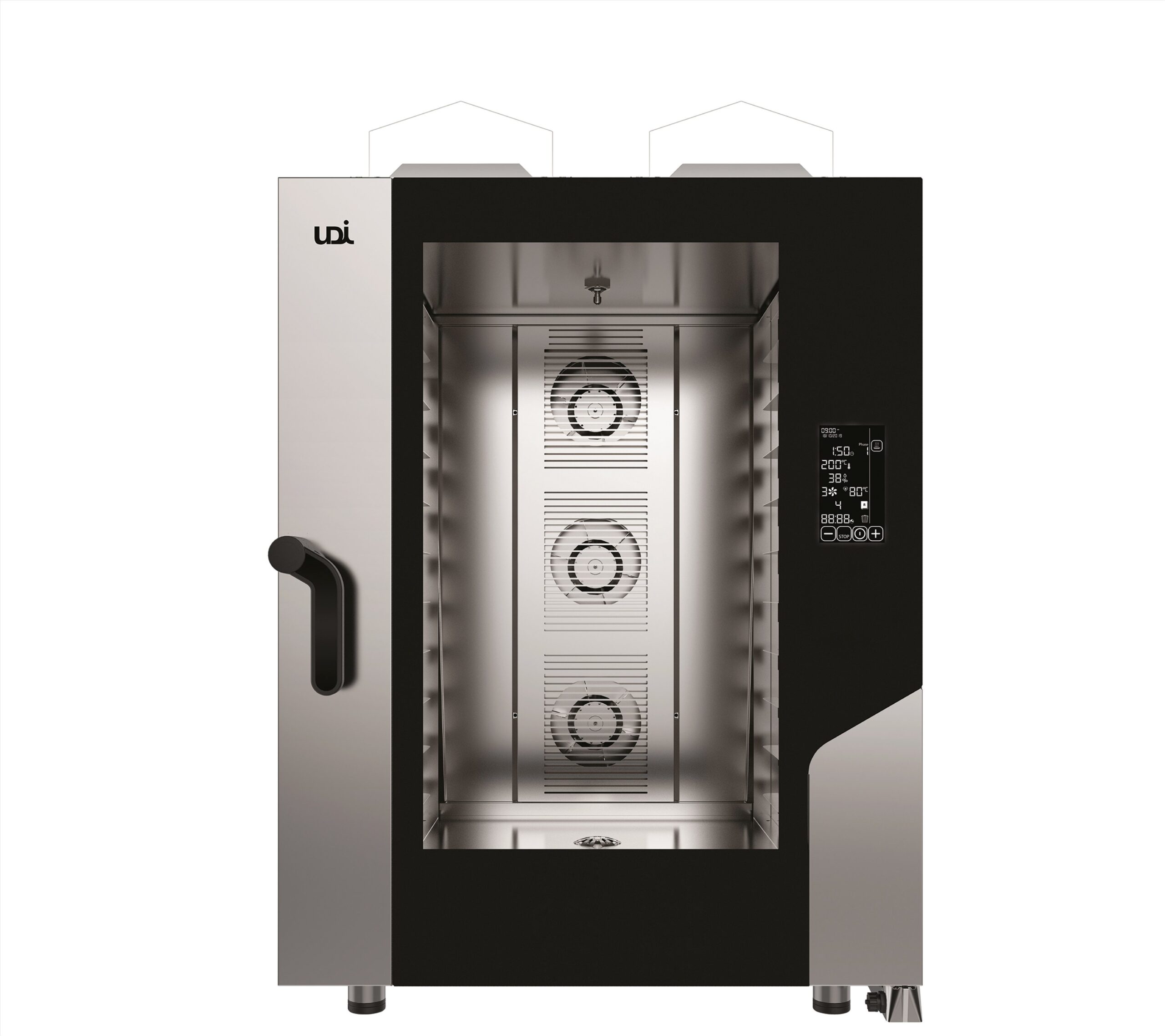 Forno Combinado a Gás 10 Tabuleiros GN 1/1 Digital