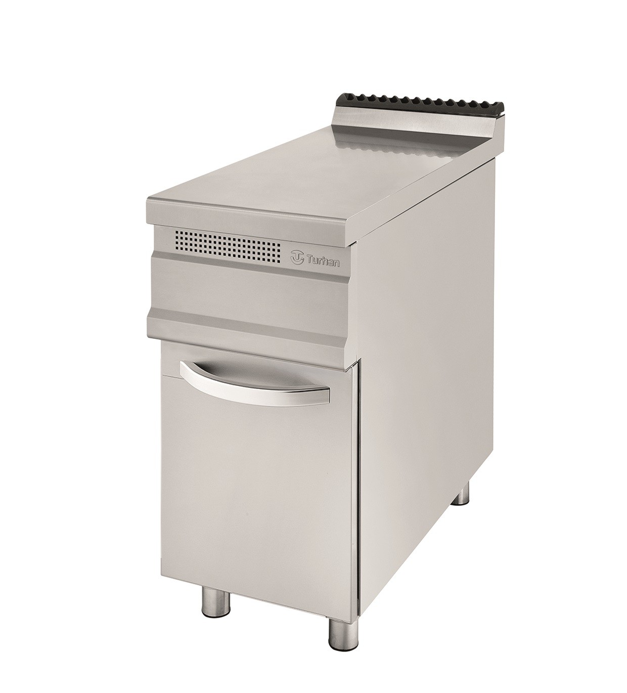 Elemento Neutro de Apoio em Inox para Cozinhas Profissionais 400mm Linha 900
