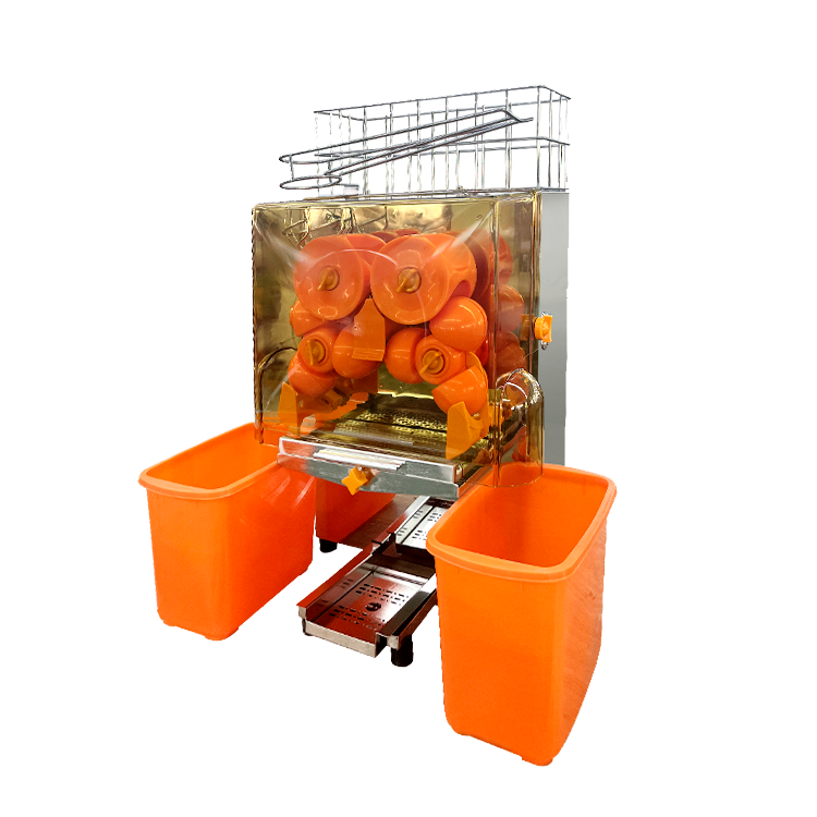 Espremedor Automático de Laranjas Profissional 2 Depósitos