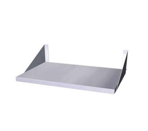 Prateleira Mural Inox para Micro-ondas 59x38x20cm