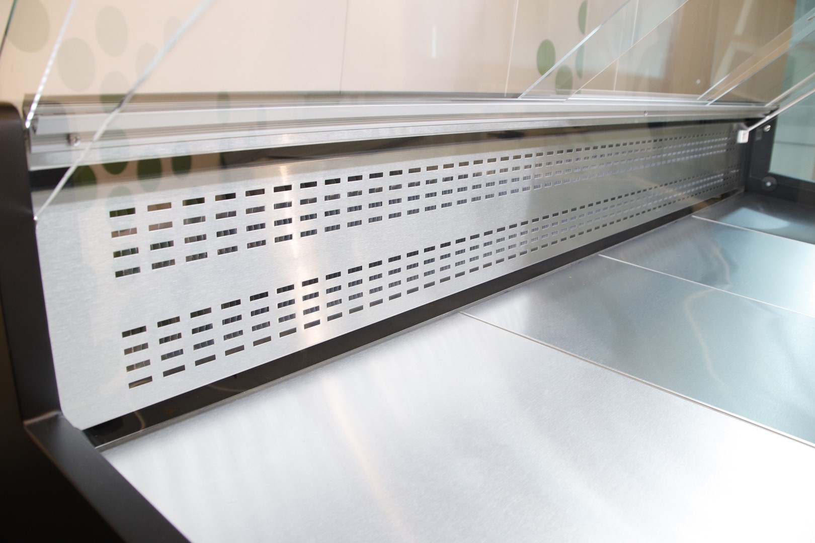 Vitrine de Exposição Refrigerada Inox VRE-150