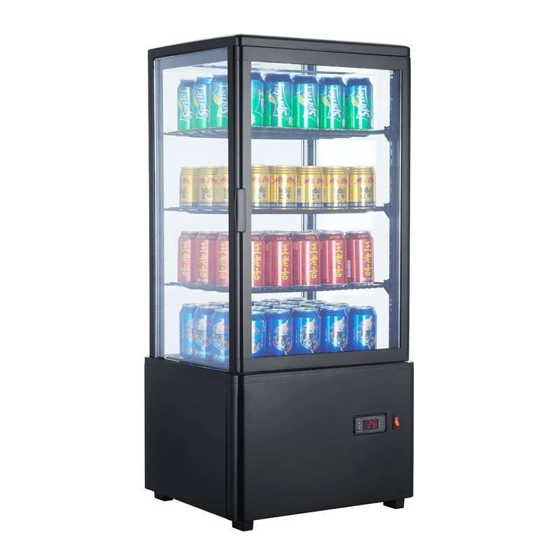 Vitrine Frigorífica Panorâmica 78L 447x400x969mm