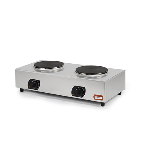 Fogão Elétrico Bancada 2 Placas Ø220 mm
