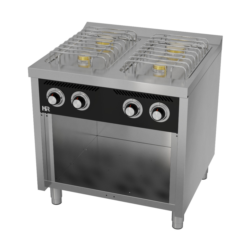 Fogão Industrial a Gás 4 Queimadores Linha 700