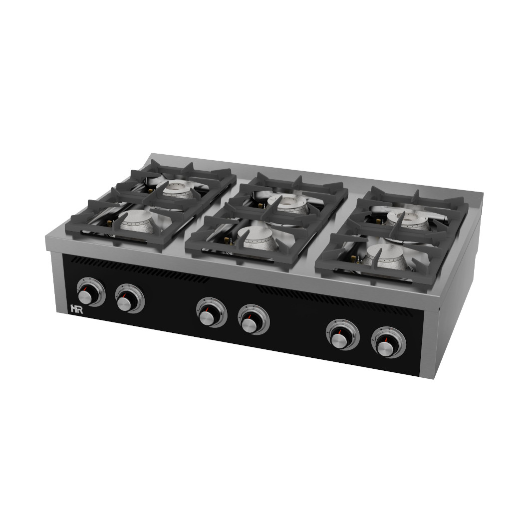 Fogão Industrial de Bancada a Gás 6 Queimadores 1200x750mm