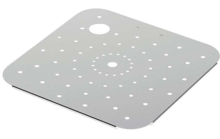 Fundo Perfurado Inox para GN 500x500 mm