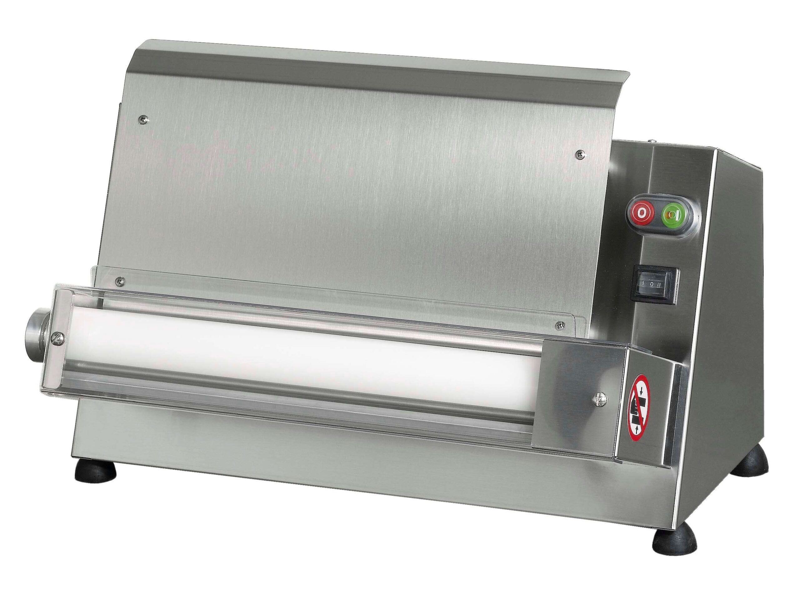 Laminador de Massa para Pizza Profissional 2 Bandejas 26-40 cm