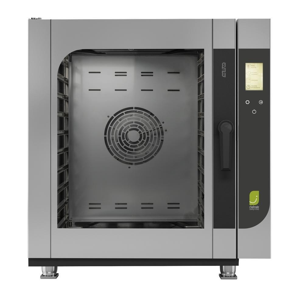 Forno Combinado a Gás Digital 10 GN1/1 para Cozinha Profissional