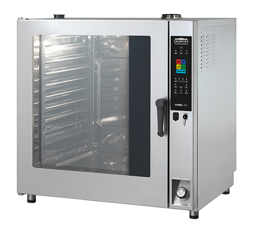 Forno Combinado a Gás 11xGN2/1 com Vapor Directo