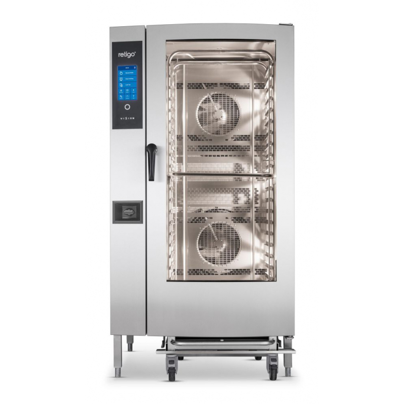 Forno Combinado a Gás 20x GN1/1 Industrial Visão 8"