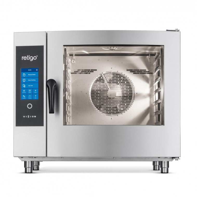 Forno Convetor Misto Elétrico 6x GN1/1 Industrial