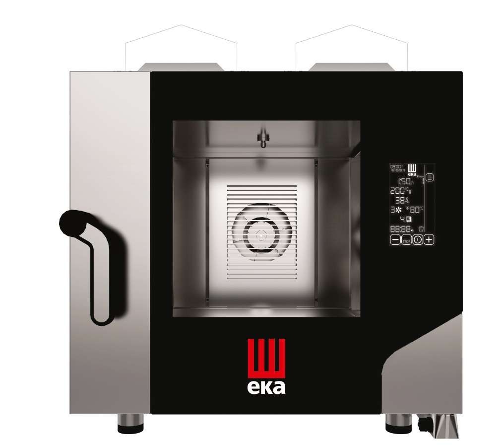 Forno de Convecção a Gás Profissional GN1/1 5 Tabuleiros
