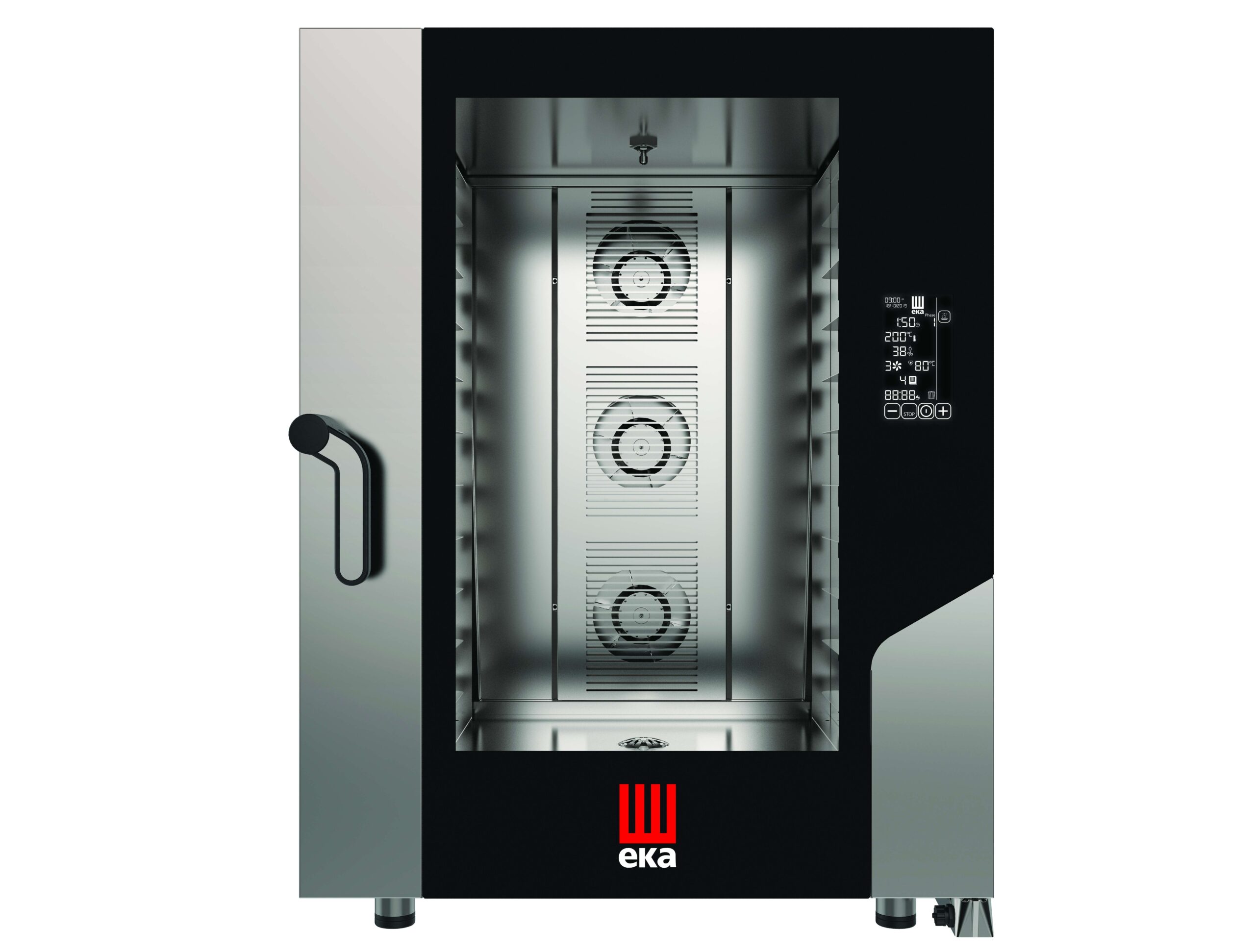 Forno Convector Elétrico Gastronomia 10x GN2/1 BLACK MASK