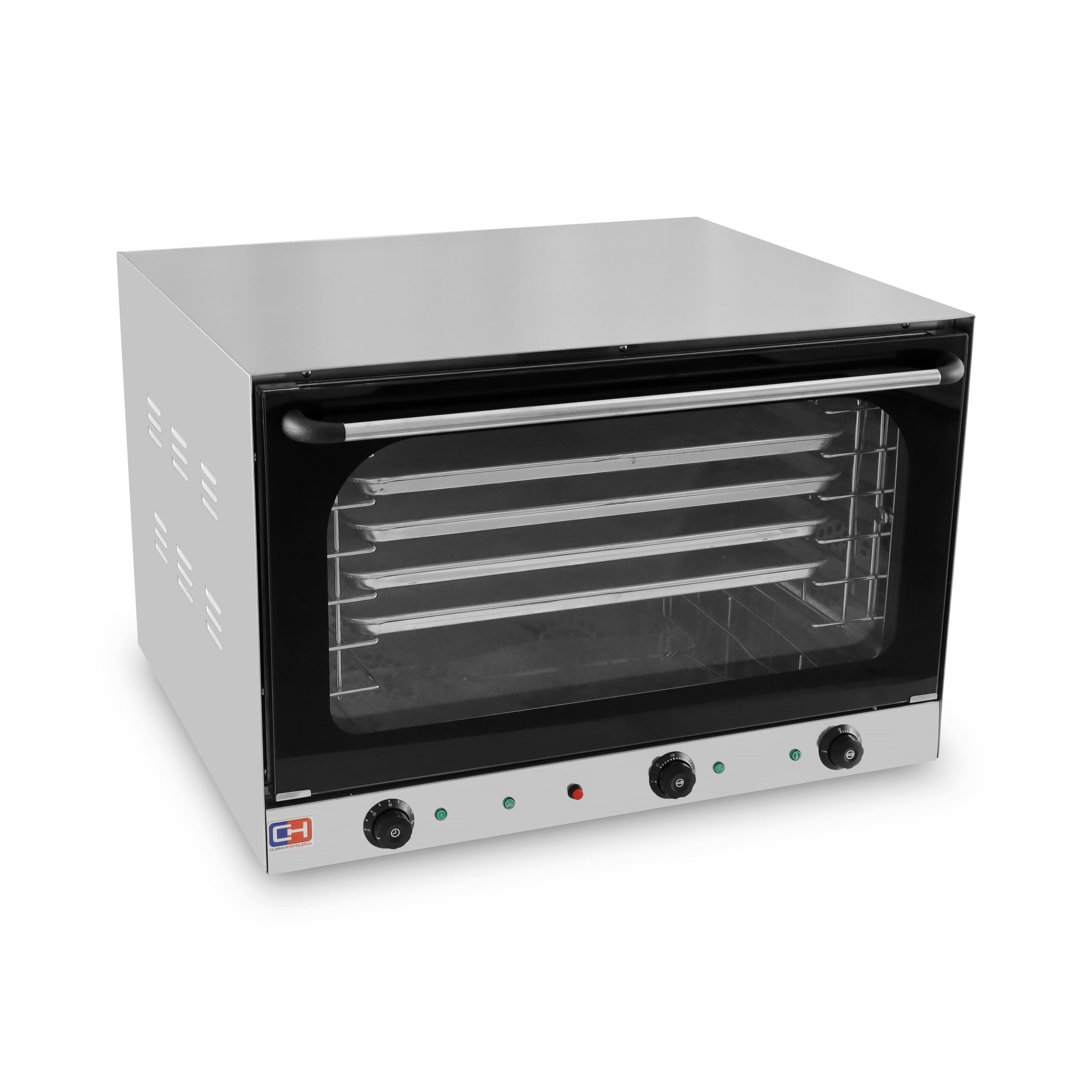 Forno de Convecção Elétrico com Vapor e Grill, 4 Tabuleiros GN 600x400 mm