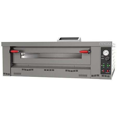 Forno de Pizza a Gás de 1 Câmara para 9 Pizzas