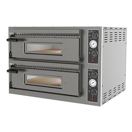 Forno Elétrico de Pizzas 2 Câmaras 700x700mm, 8 Pizzas