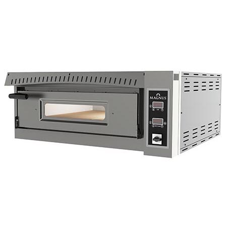 Forno de Pizza Elétrico Industrial c/ Câmara Refratária Digital