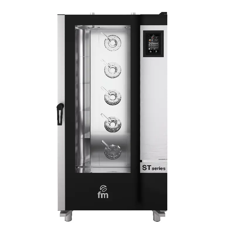 Forno Industrial Elétrico 20 Tabuleiros GN 2/1 Automático